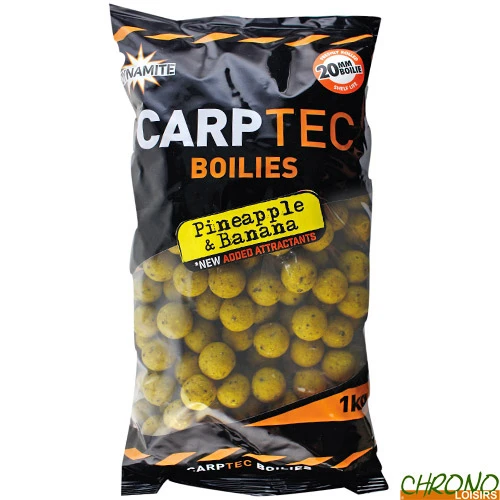 Bouillettes Dynamite Baits Carptec Pineapple & Banana 20mm 1kg 1 Bouillettes Dynamite Baits Carptec Pineapple & Banana 20mm 1kg