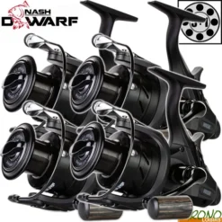 Moulinet Nash Débrayable Dwarf 6000 (les 4)