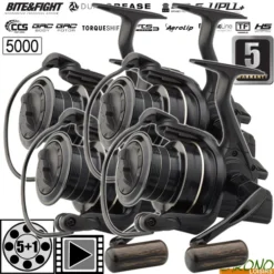 Moulinet Prologic Fulcrum XD 5000 FD (les 4)