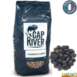 Tiger Nut Cap River Black 12-35mm 1kg