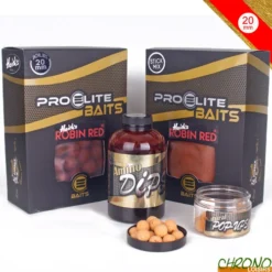 Pack Appâts Pro Elite Baits Gold Robin Red