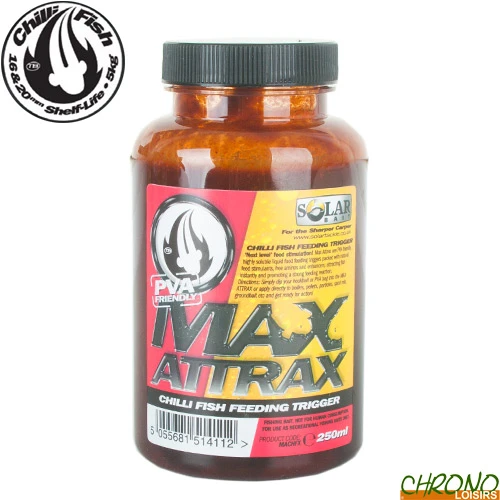 Booster Solar Max Attrax Chilli Fish 250ml 1 Booster Solar Max Attrax Chilli Fish 250ml