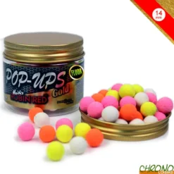 Pop Ups Pro Elite Baits Fluo Gold Robin Red 14/15mm 150ml
