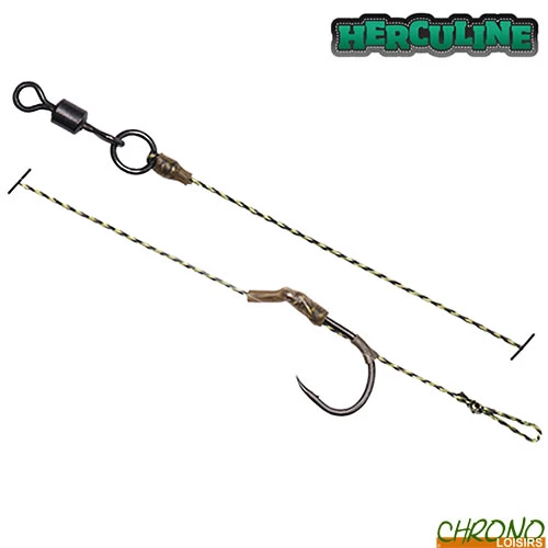 Bas De Ligne Carp Spirit Herculine Rig 25lbs (par 2) 1 Bas De Ligne Carp Spirit Herculine Rig 25lbs (par 2)