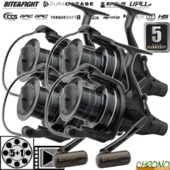 Moulinet Prologic Débrayable Fulcrum XD 7000 BF (les 4)