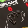 Hameçon Korda Wide Gape (par 10)